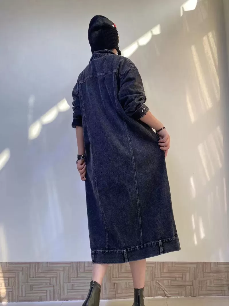 Elegant Cashmere Women's Casual Loose Coat