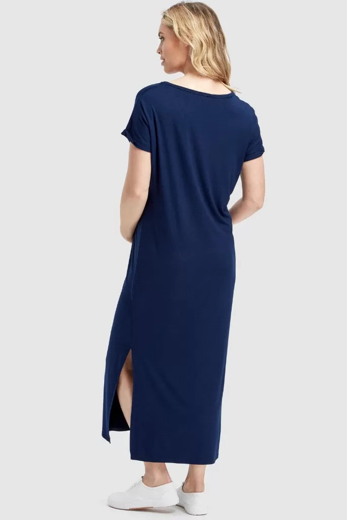 Elsie Dress - Navy