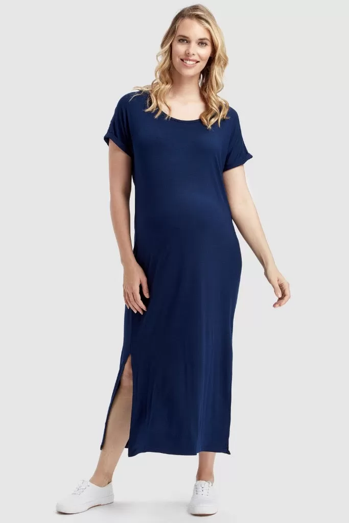 Elsie Dress - Navy