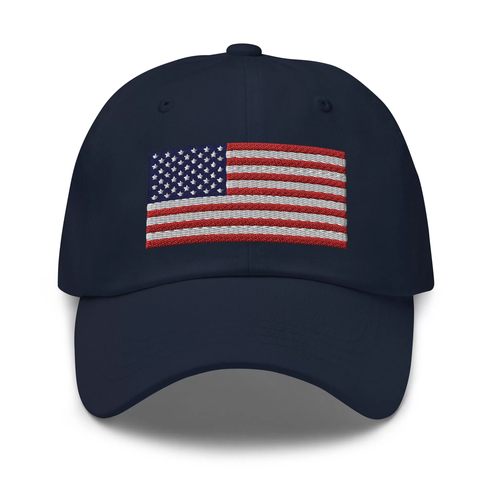 Embroidered USA Flag Dad Hat