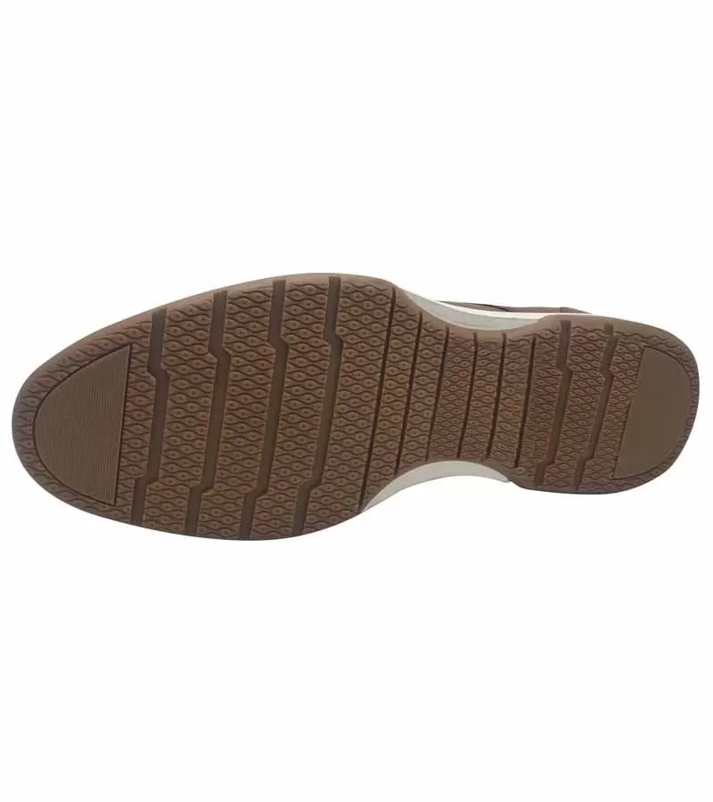 Escape Mens Tan Leather Shoe - Houston