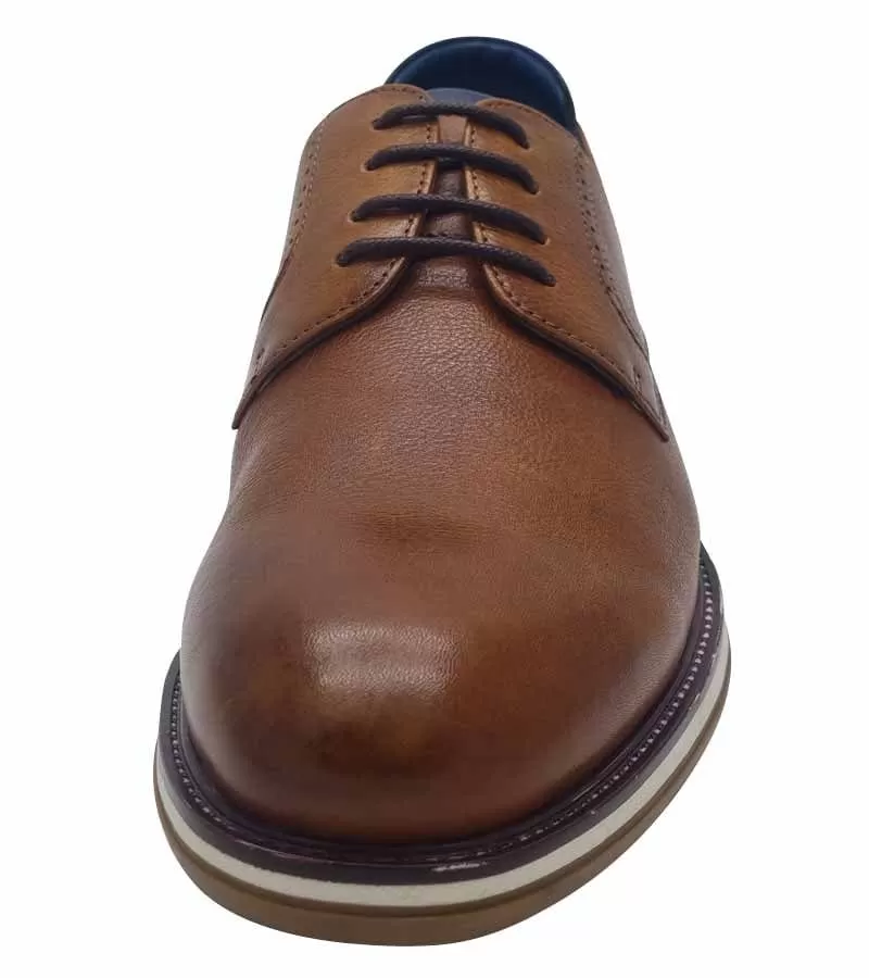 Escape Mens Tan Leather Shoe - Houston