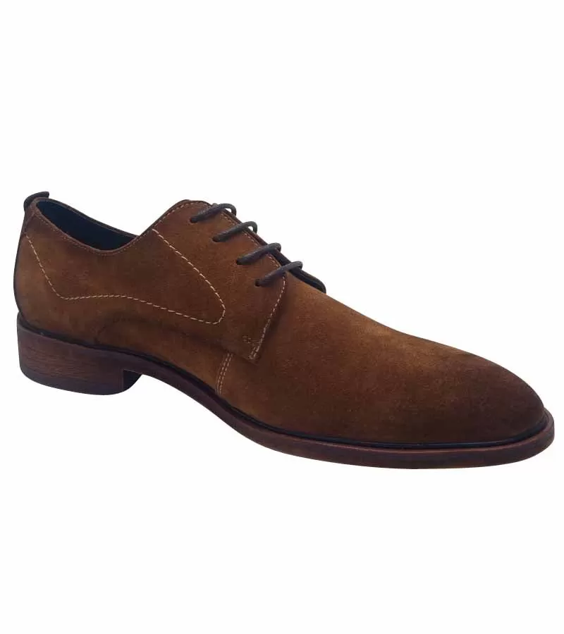 Escape Mens Tan Suede Shoe - Noble Years