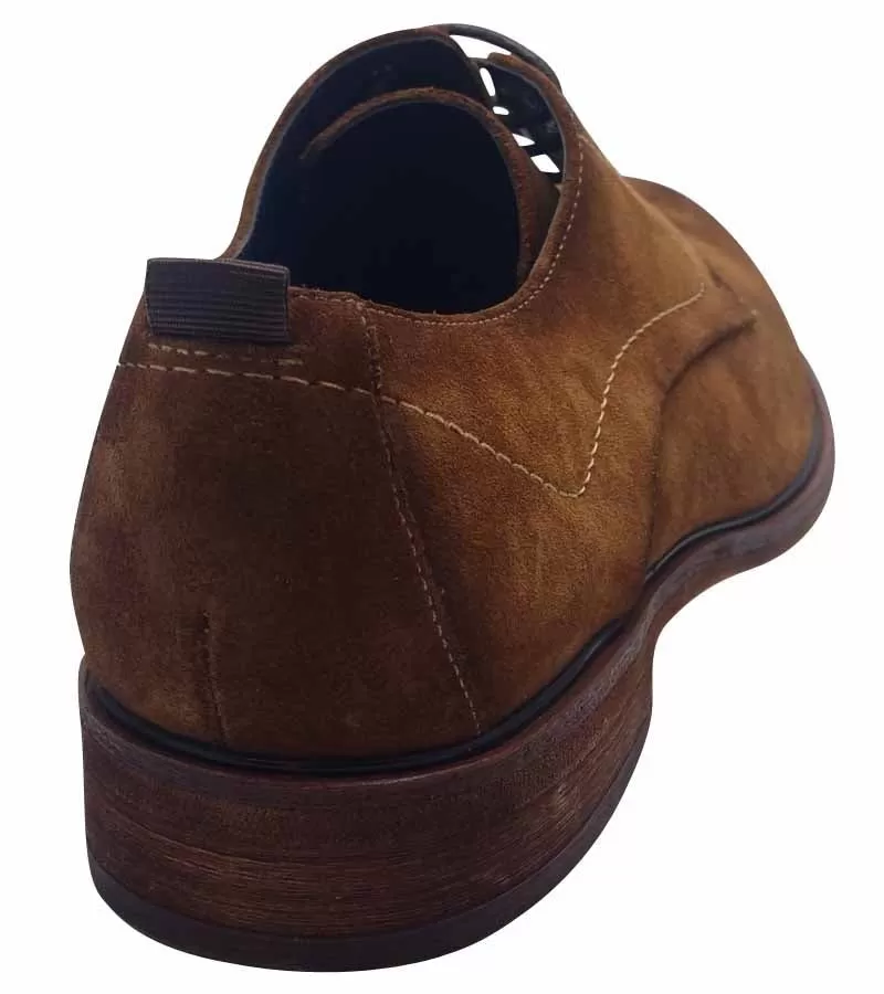 Escape Mens Tan Suede Shoe - Noble Years