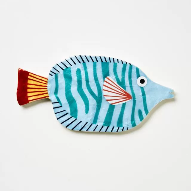 Fish Capiz Tile Wall Decoration