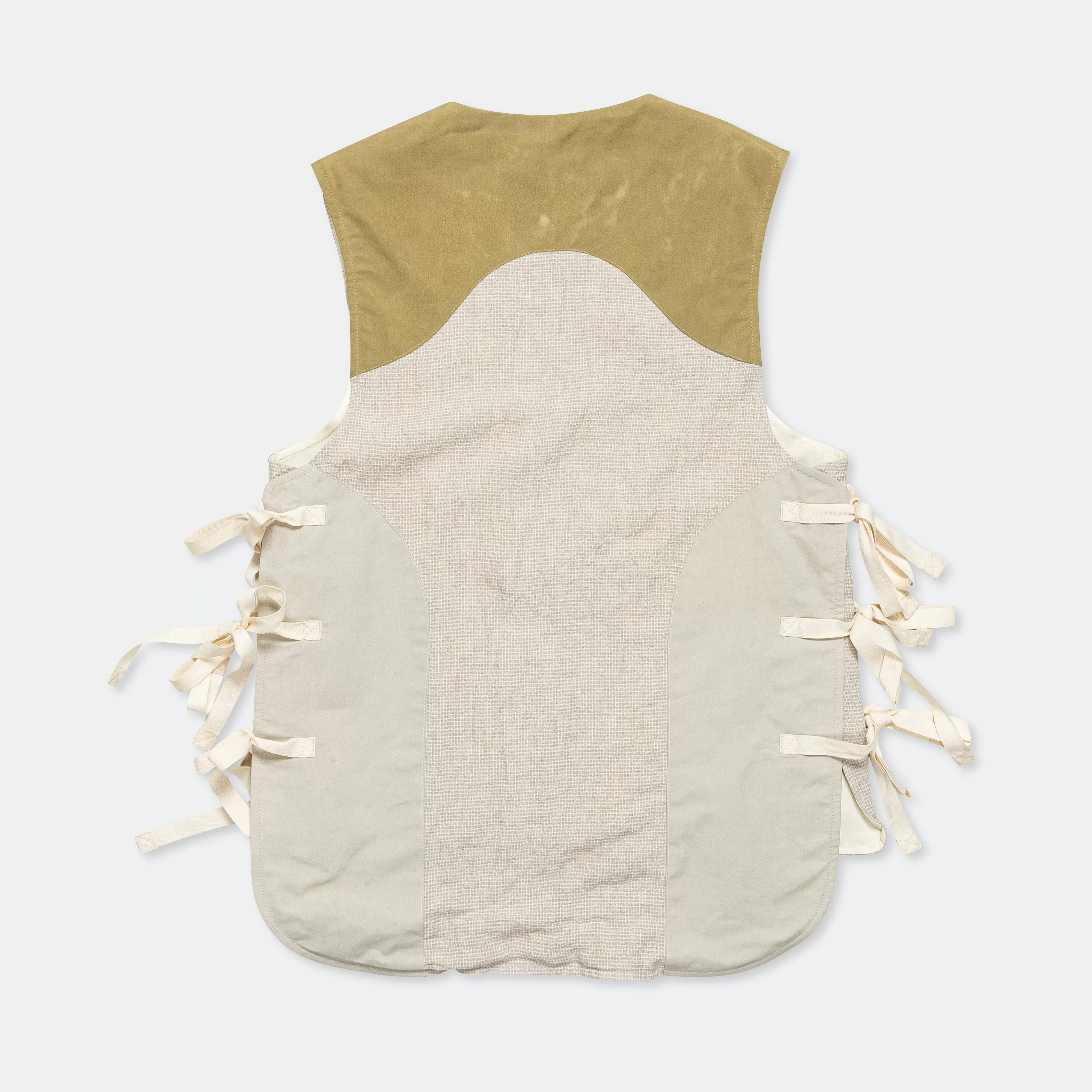 Five Pocket Waistcoat - Oatmeal/Beige