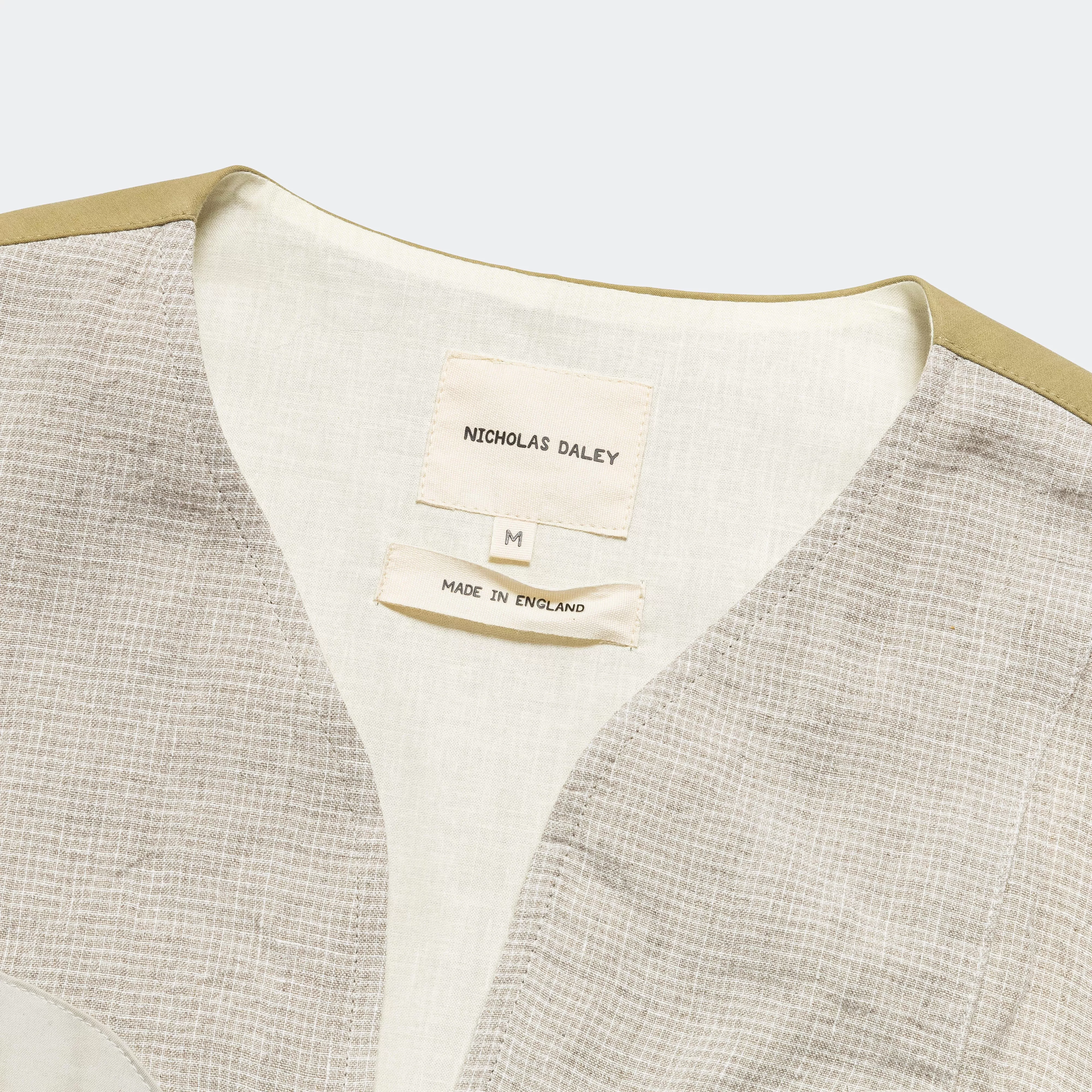 Five Pocket Waistcoat - Oatmeal/Beige