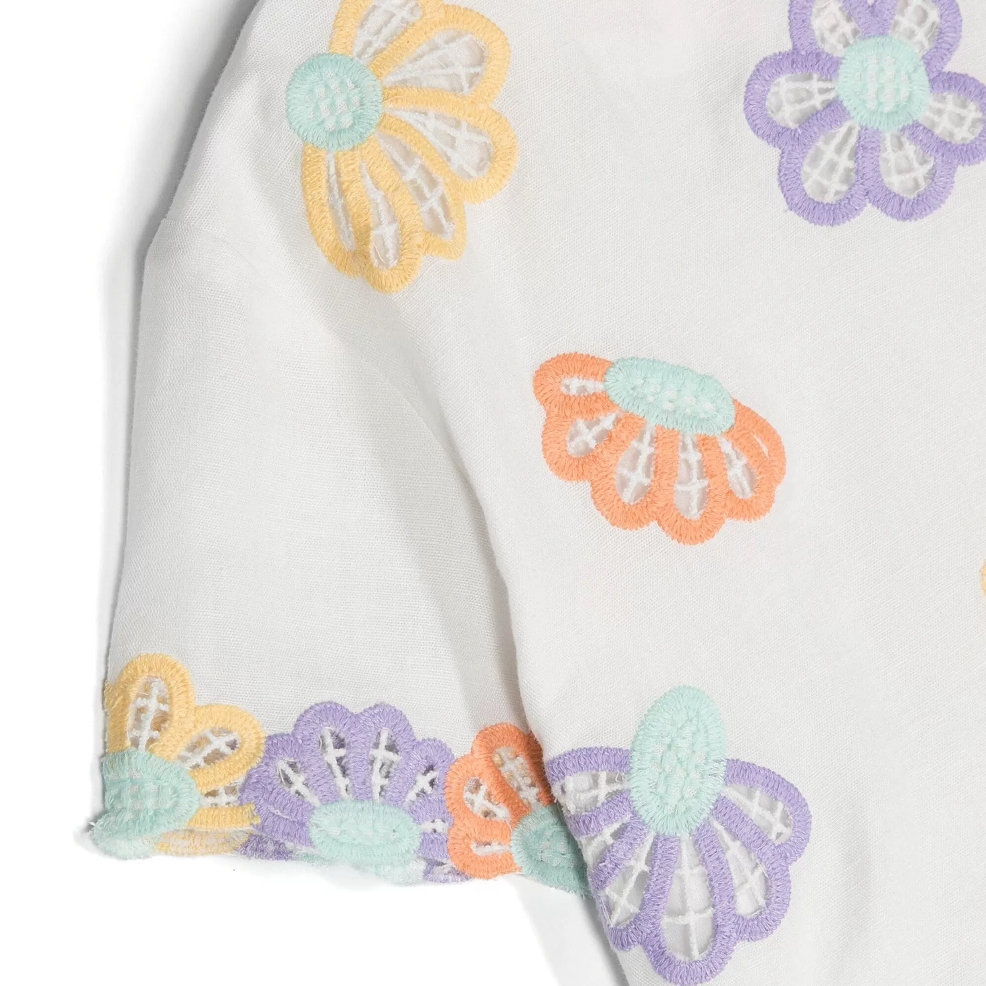 Floral Embroidered Blouse