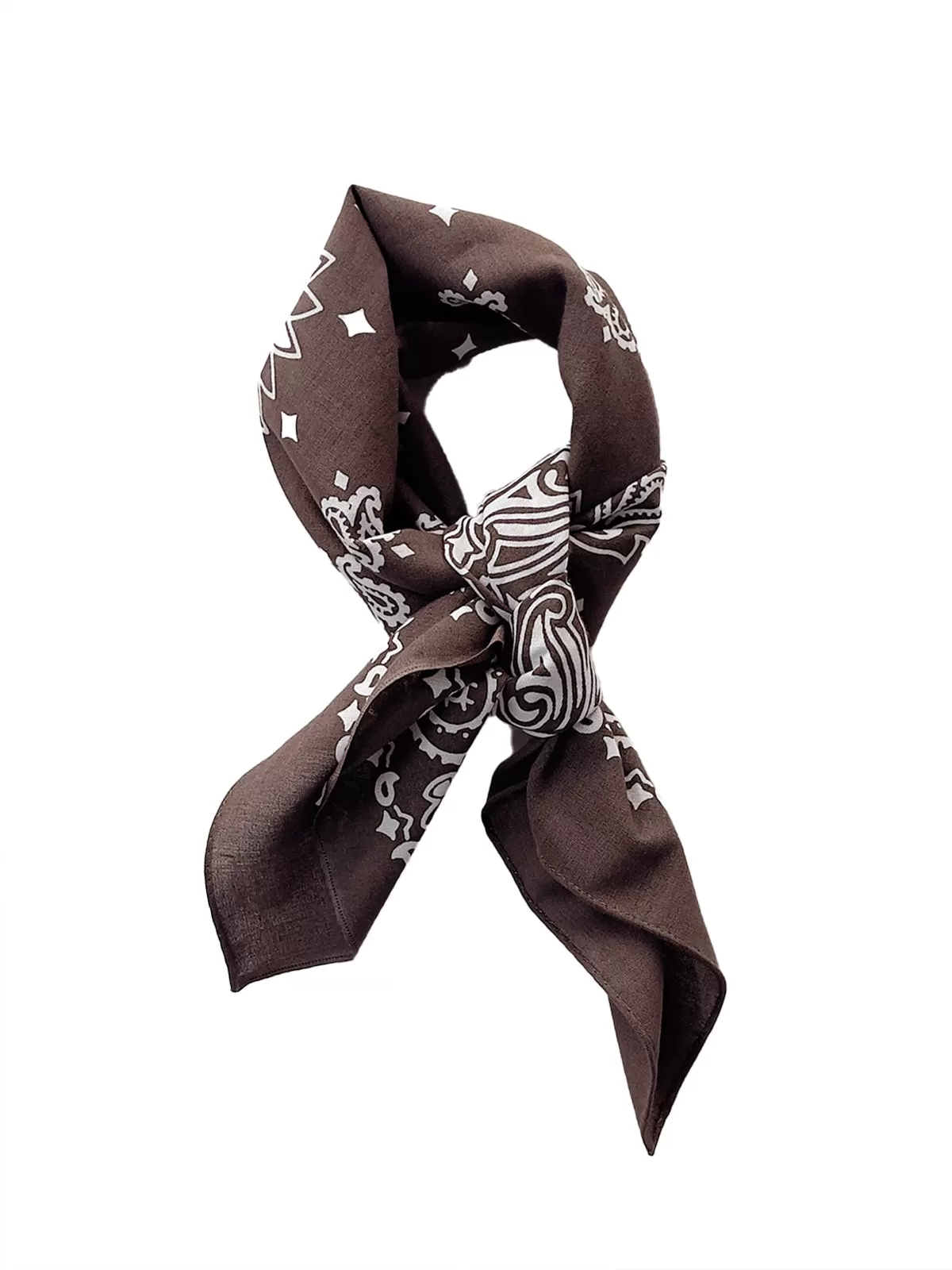 Fortela Brown Paisley Bandana