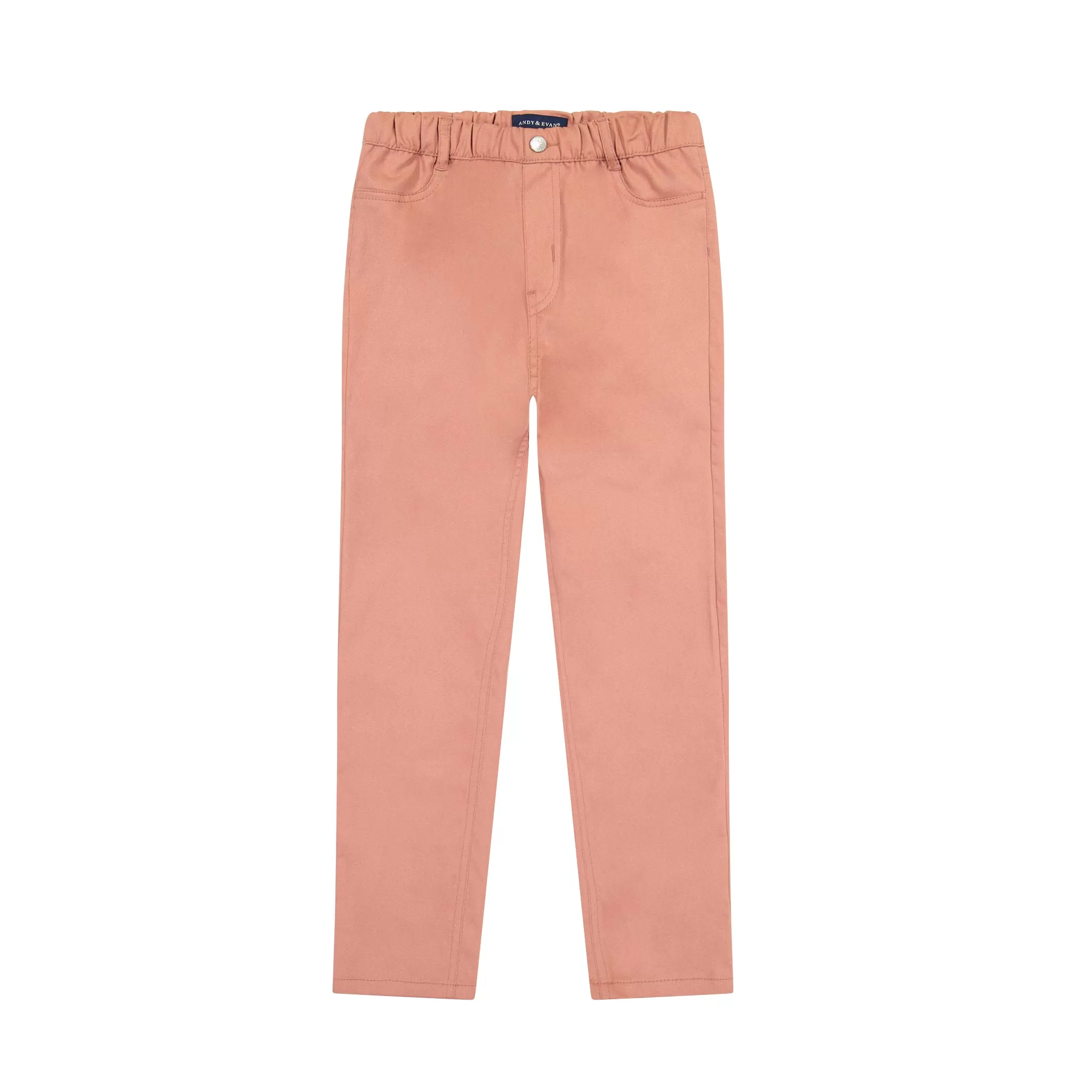 Girls Pink Woven Pants (5-8 Years)