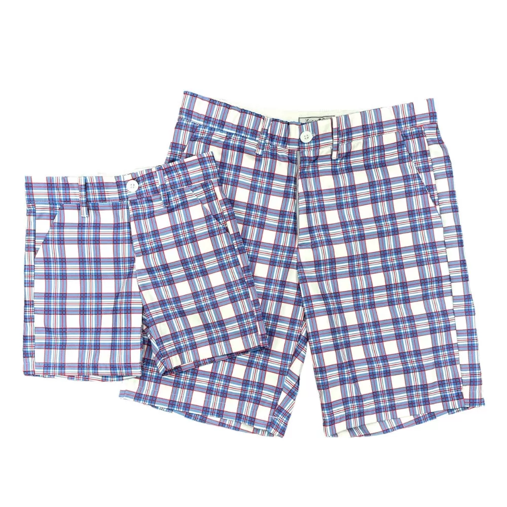 Golf Shorts - Summer Plaid