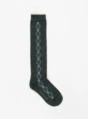 Hanaha Socks Dark Green