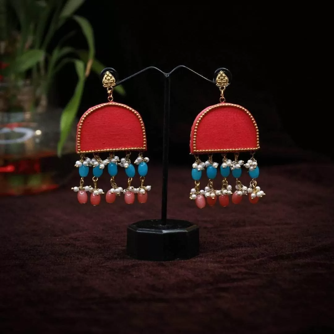 Hasti Handpainted (Earrings)