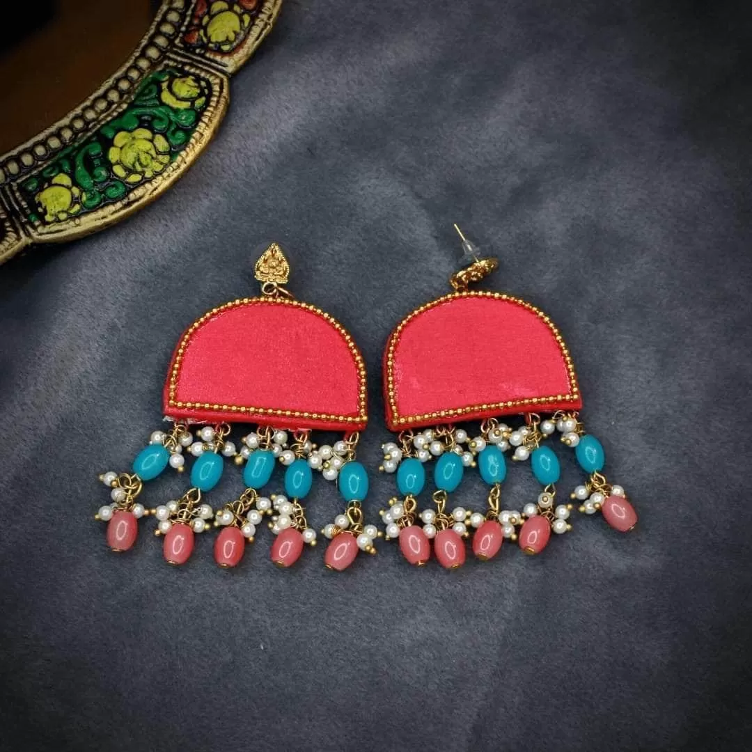 Hasti Handpainted (Earrings)