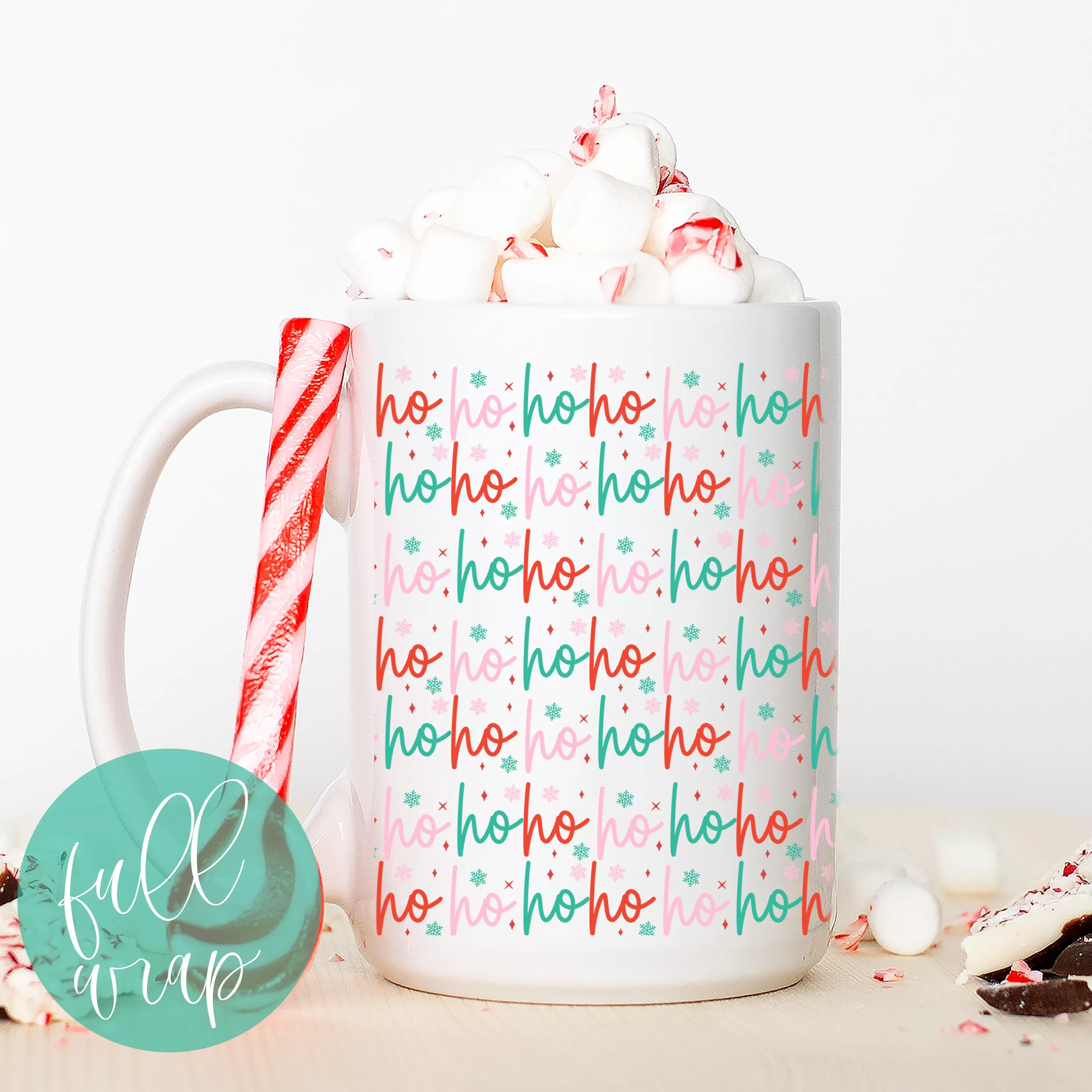 Ho Ho Ho Wrap Mug