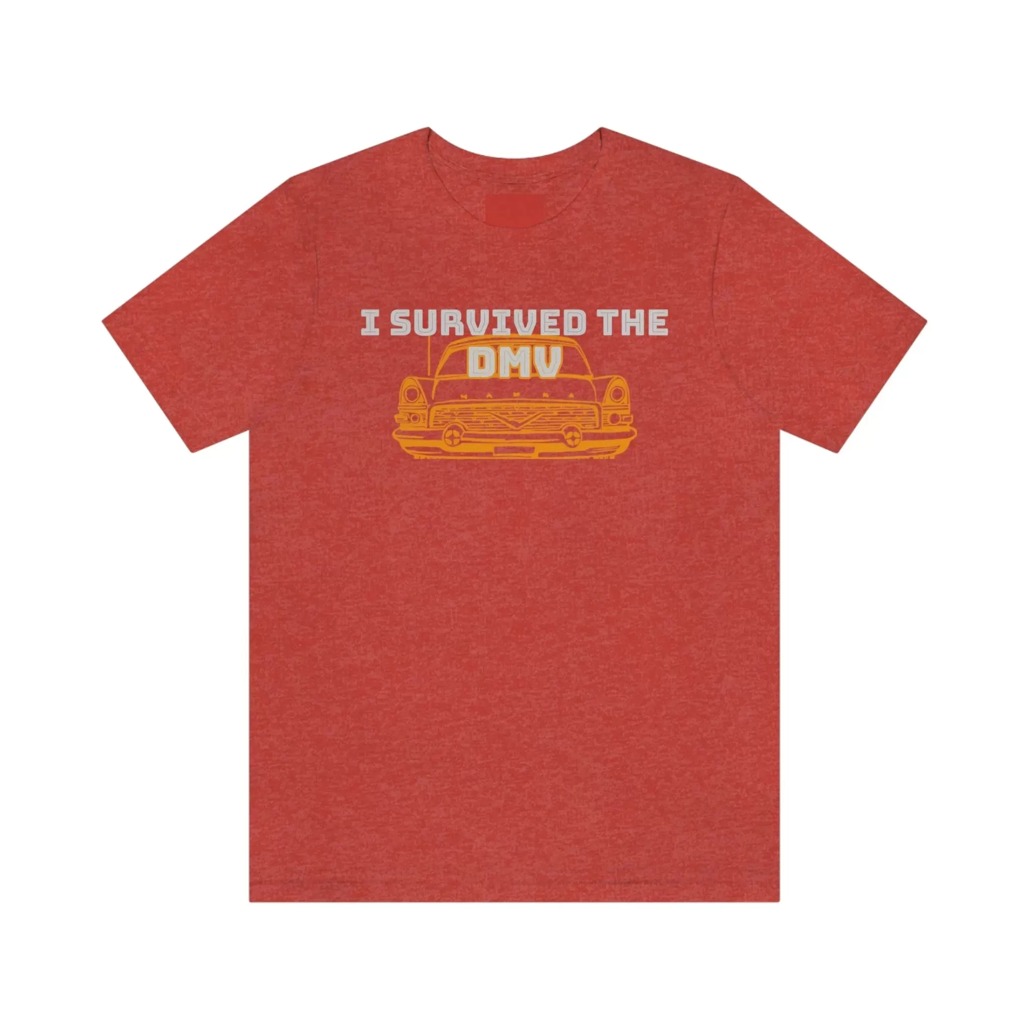 I Survived The DMV Unisex Jersey Short Sleeve Tee