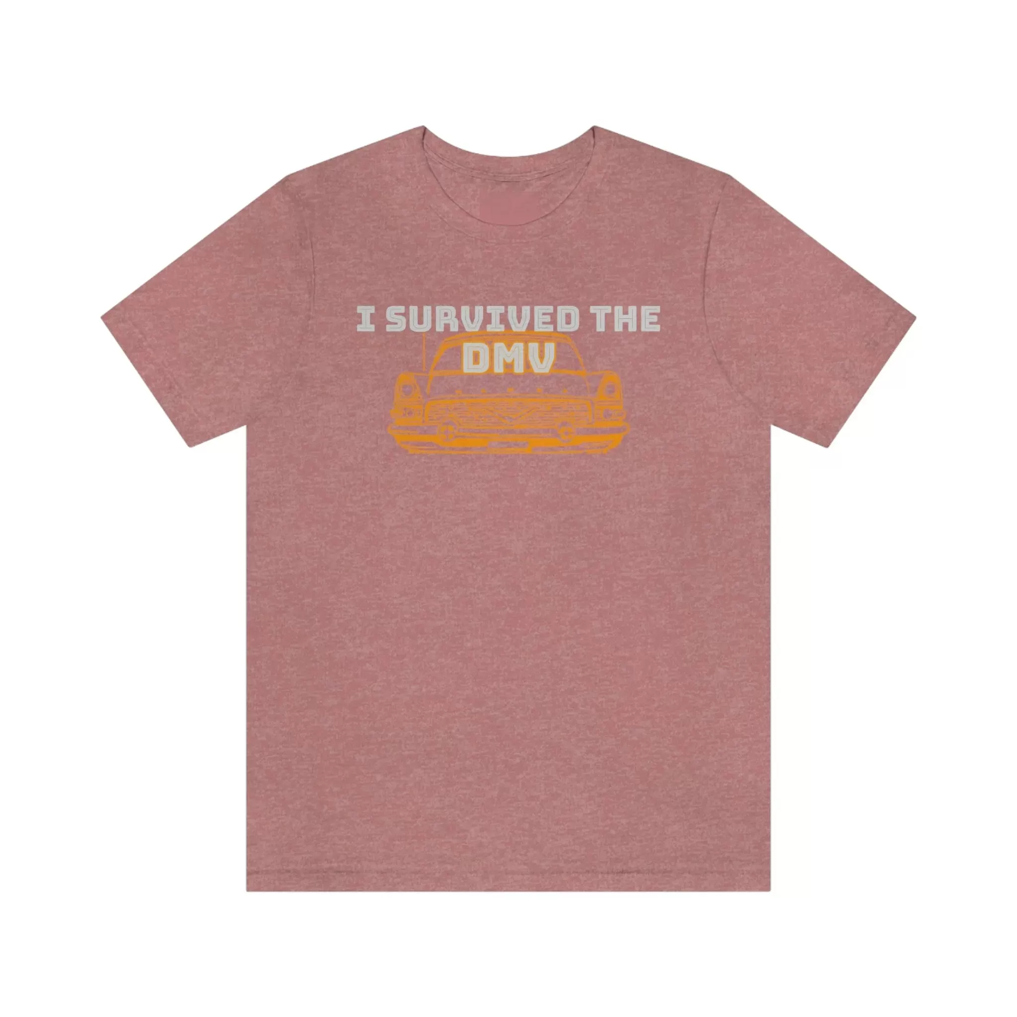 I Survived The DMV Unisex Jersey Short Sleeve Tee