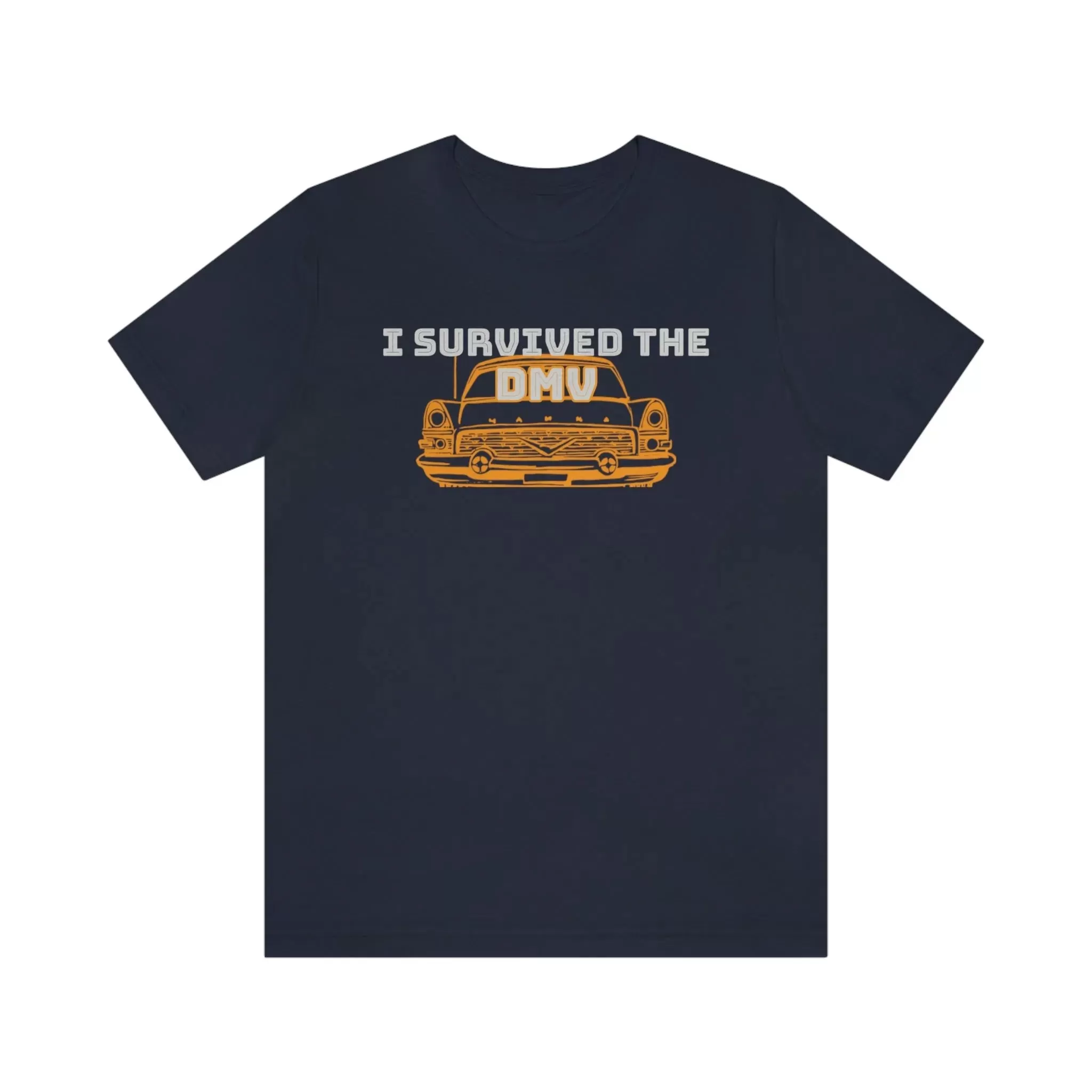 I Survived The DMV Unisex Jersey Short Sleeve Tee