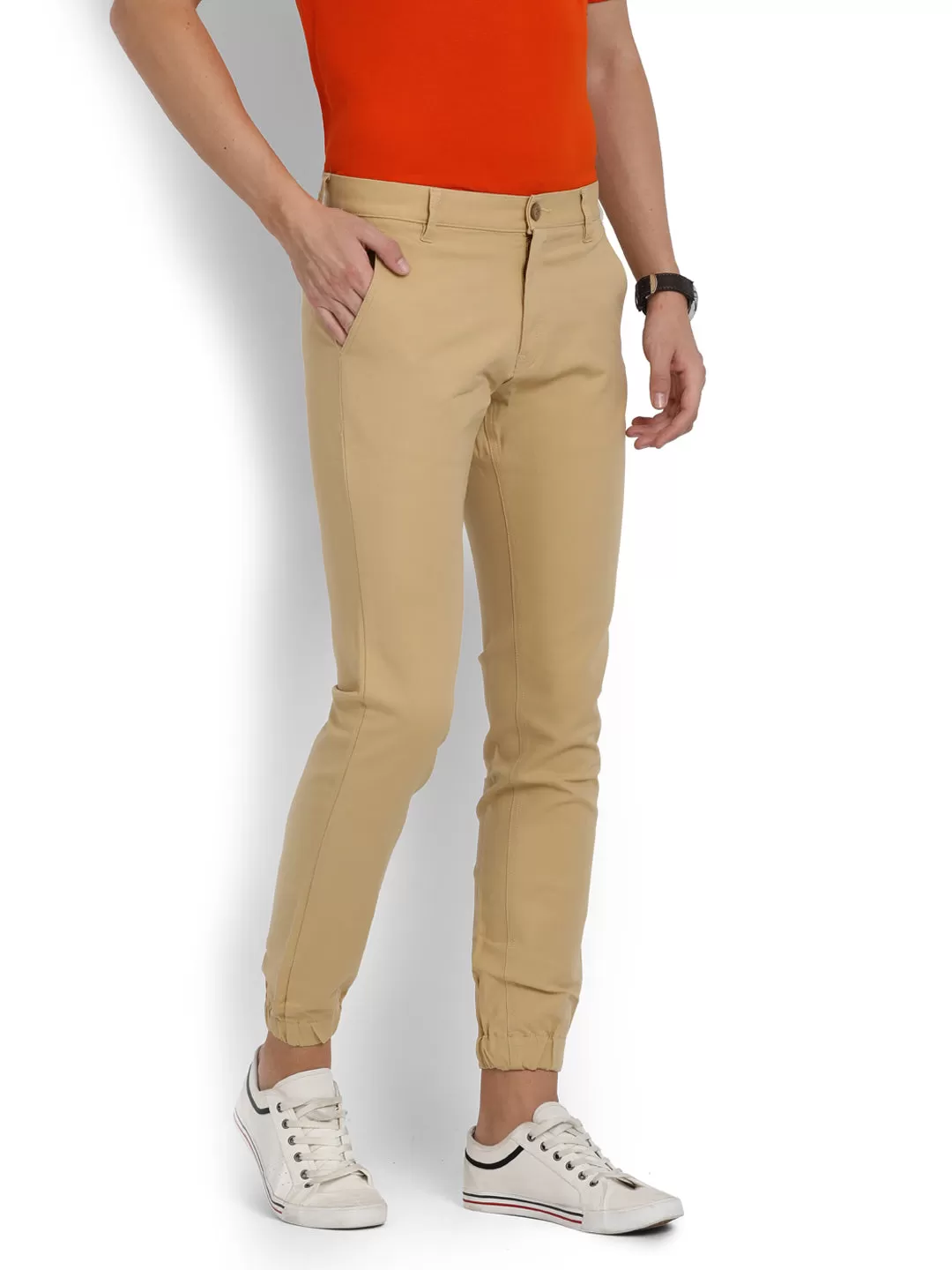 JDC Casual Solid Jogger Trouser