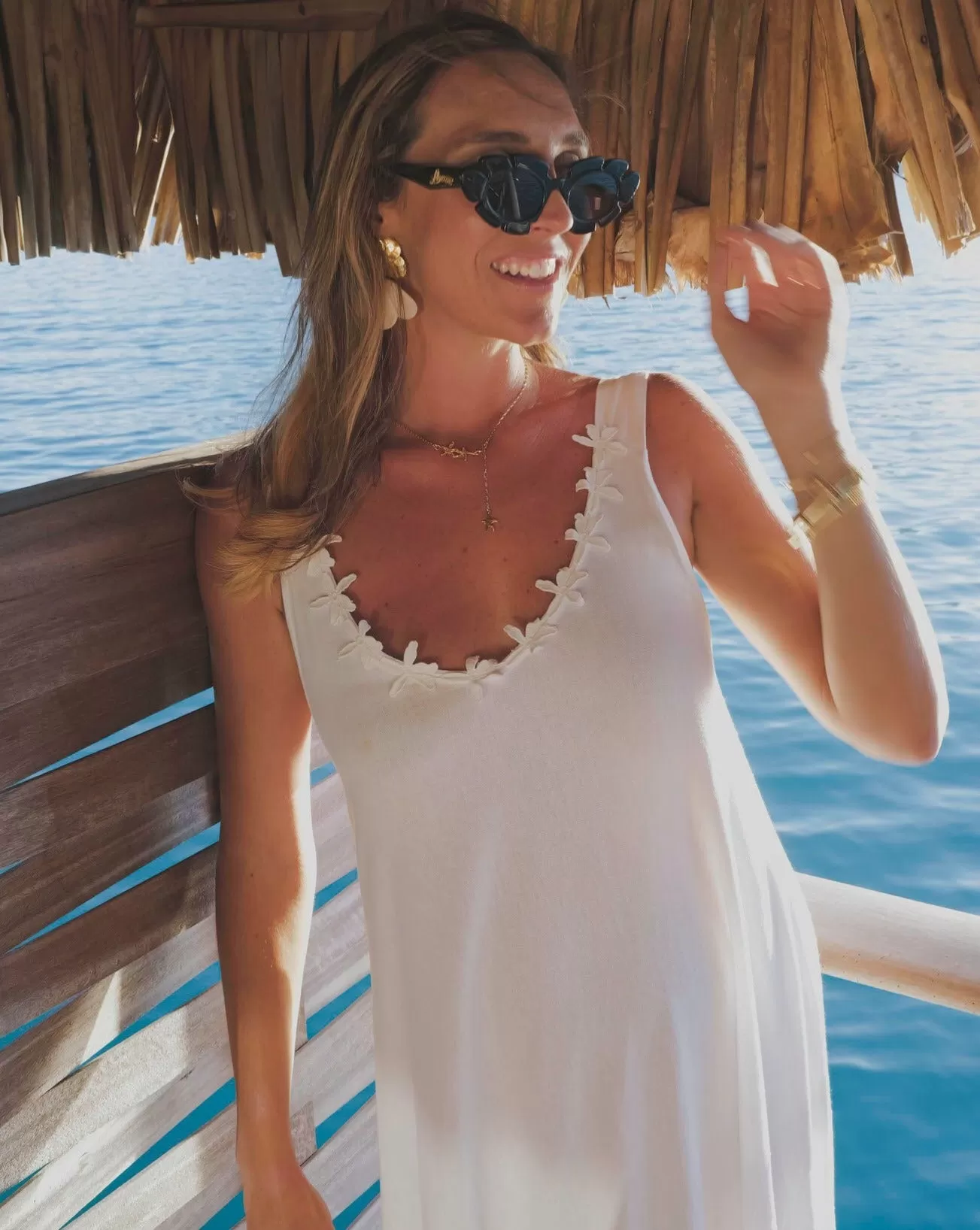 Jetset Christina X Sun Vow Jewelry - Sandbar Necklace