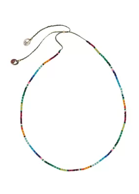 Jewel Rocks Maya Necklace in Rainbow