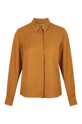 KENJI - Tencel Shirt Ginger