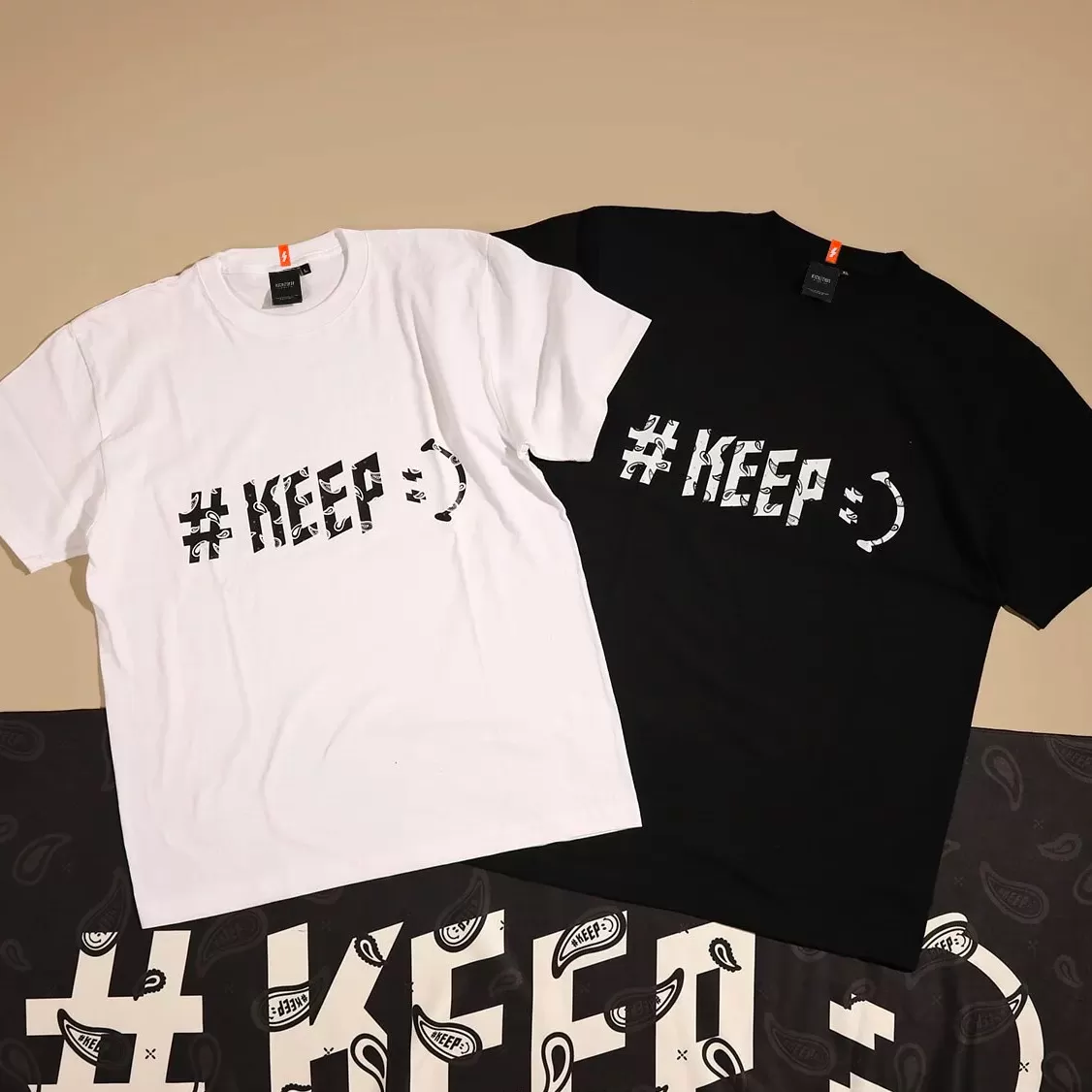 Kickstage #KEEP Paisley Tee [KS79]