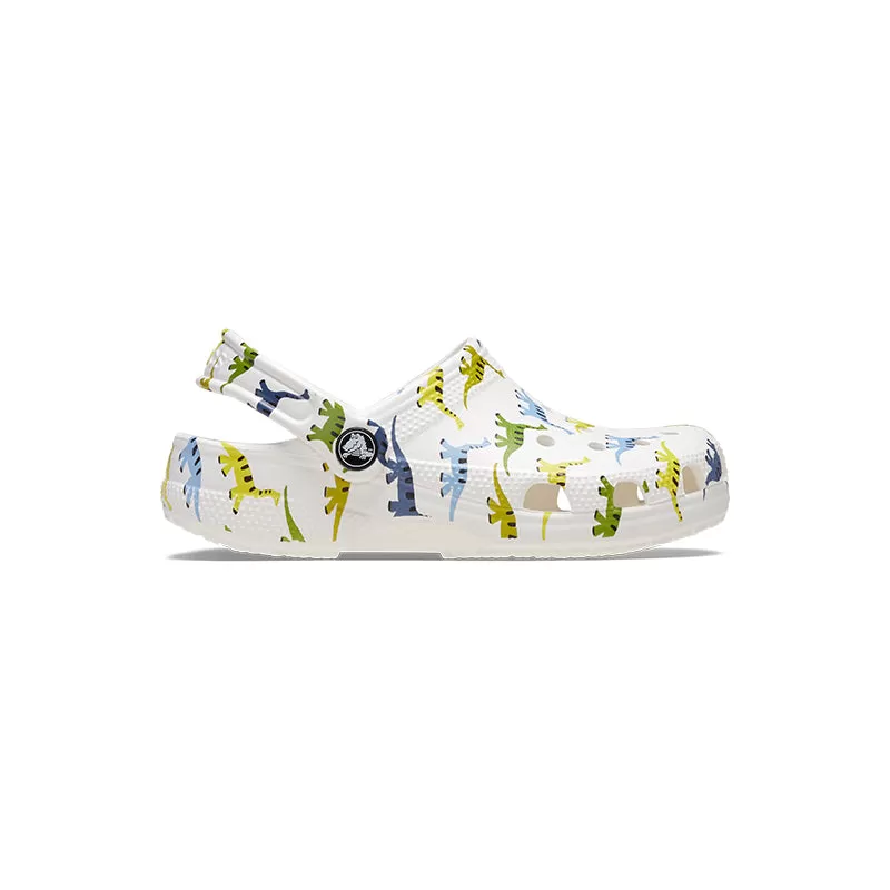 Kid's Preschool Classic Print Clog Dinosaur