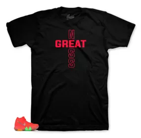 Kyrie 4 Fruity Pebbles Shirt - Greatness Cross - Black