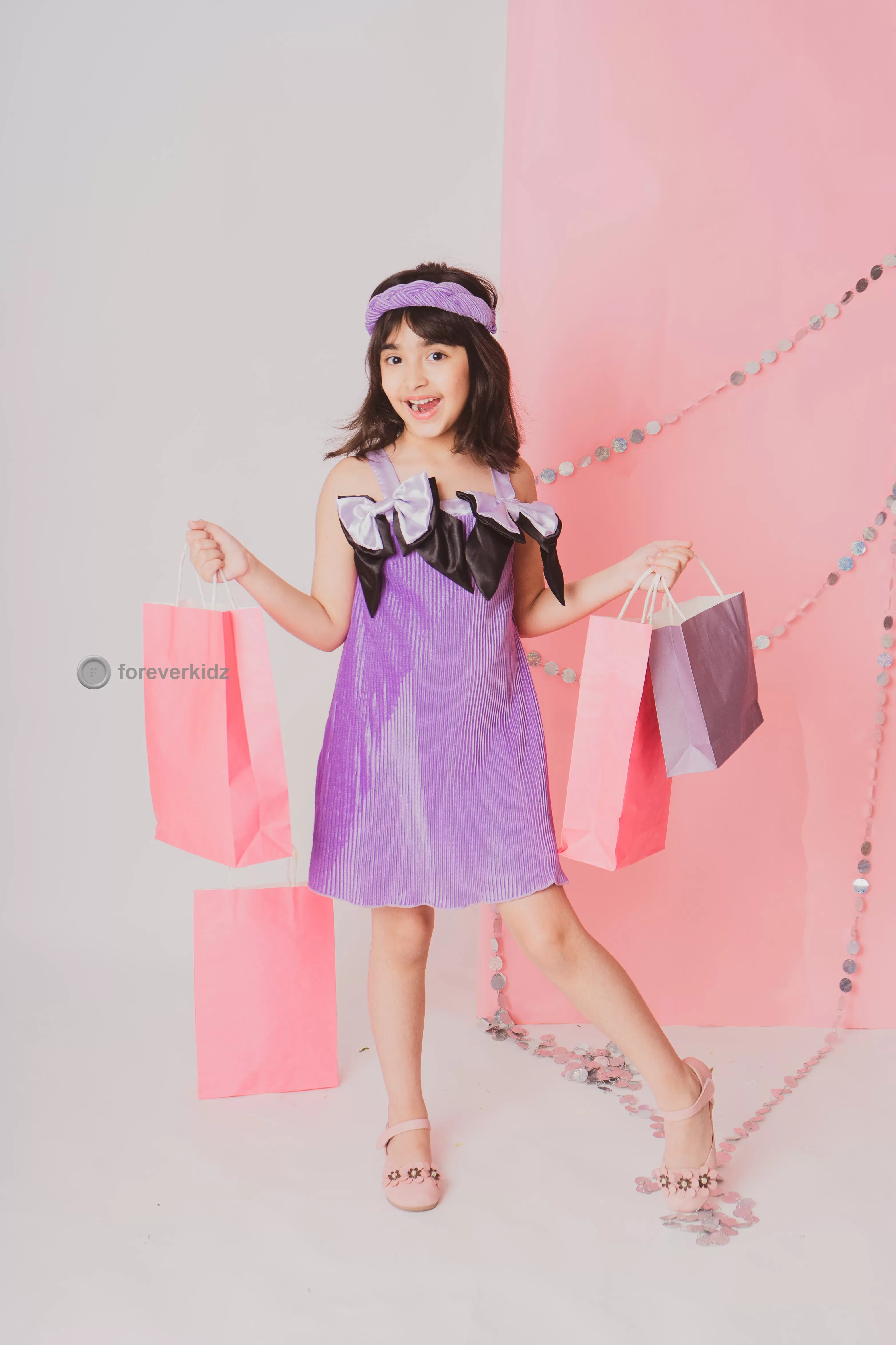 Lavender Mousse Summer Dress