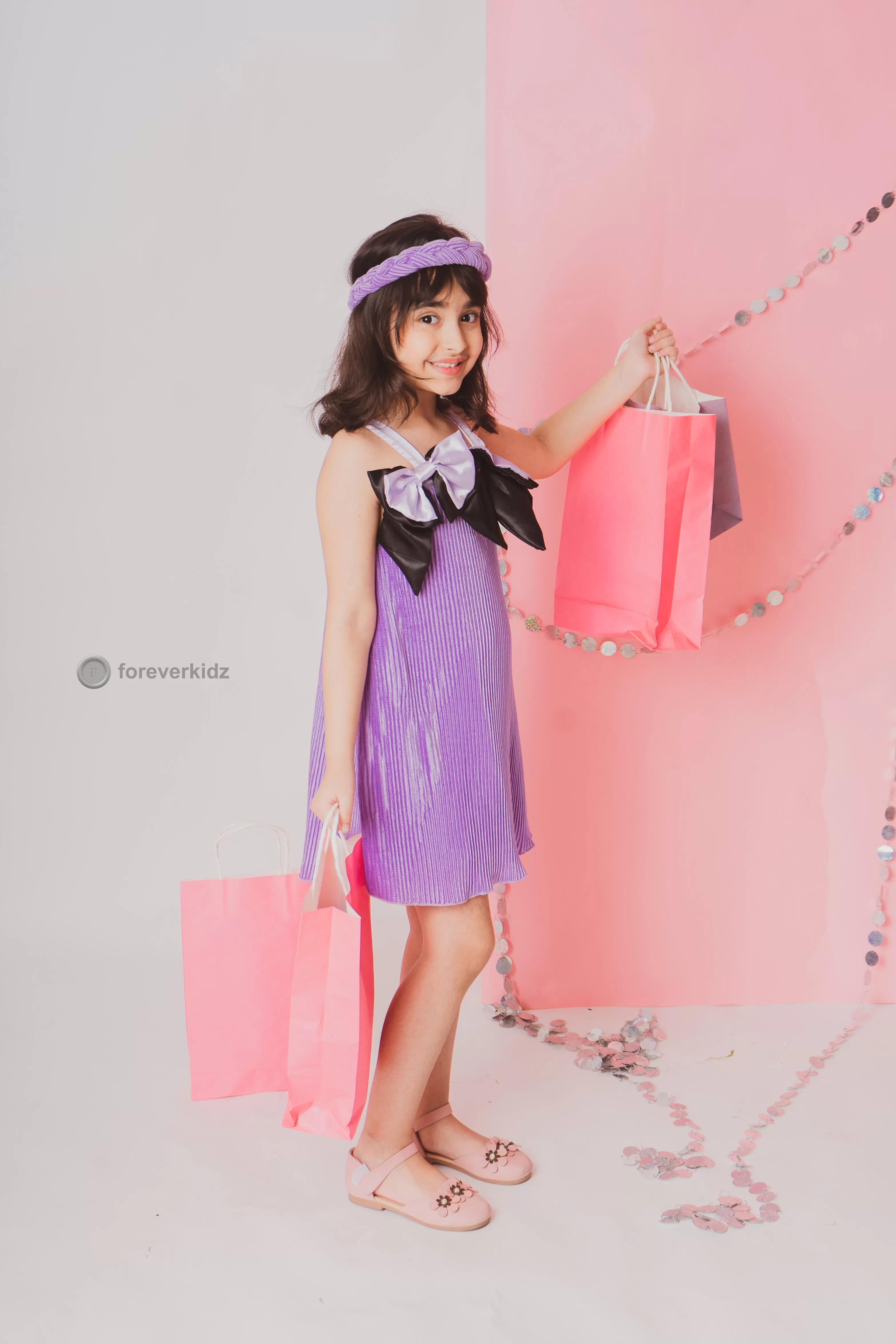 Lavender Mousse Summer Dress