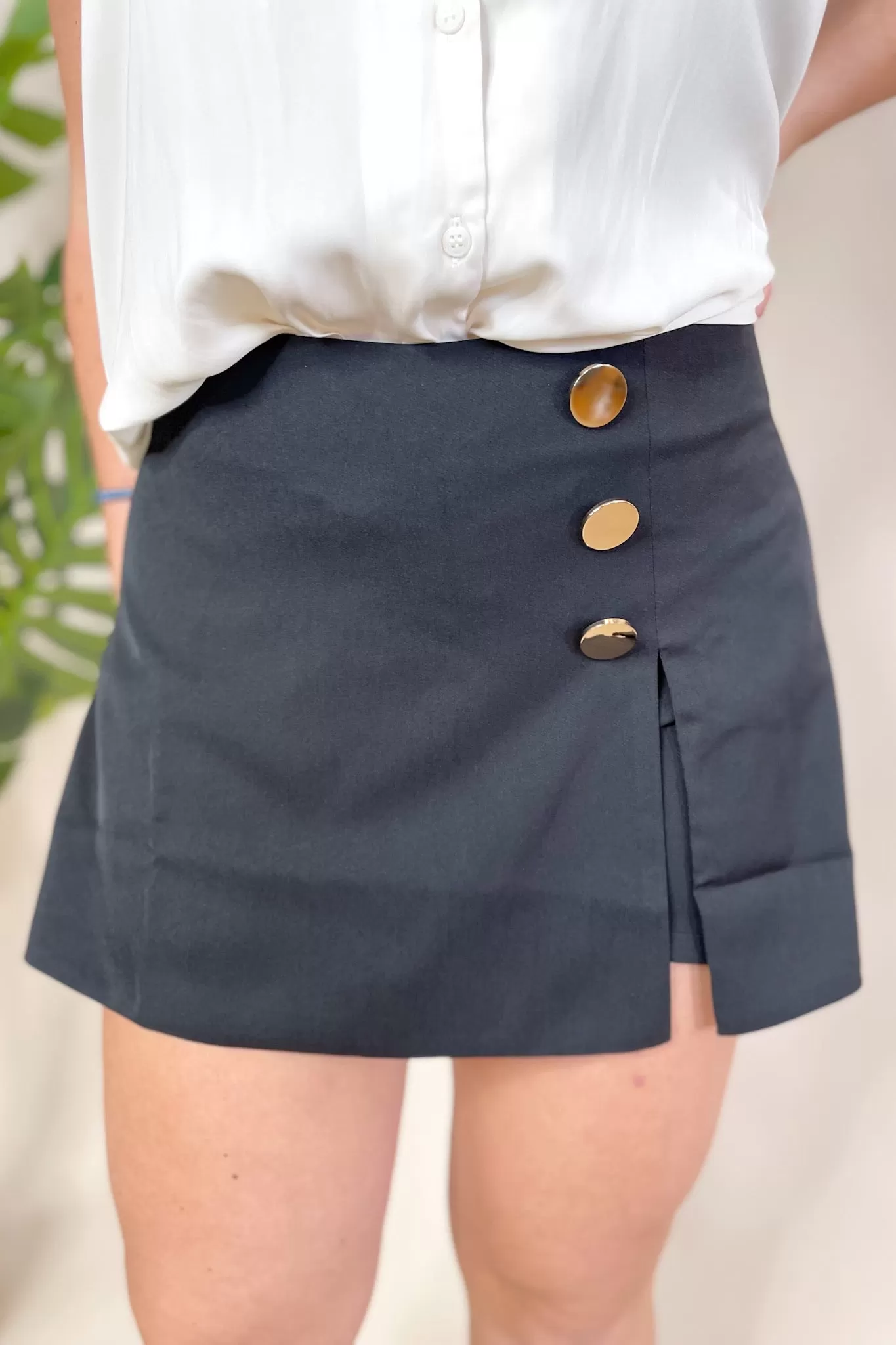 Leslie High-Waisted Skort