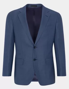 Light Blue Single Breasted Suit