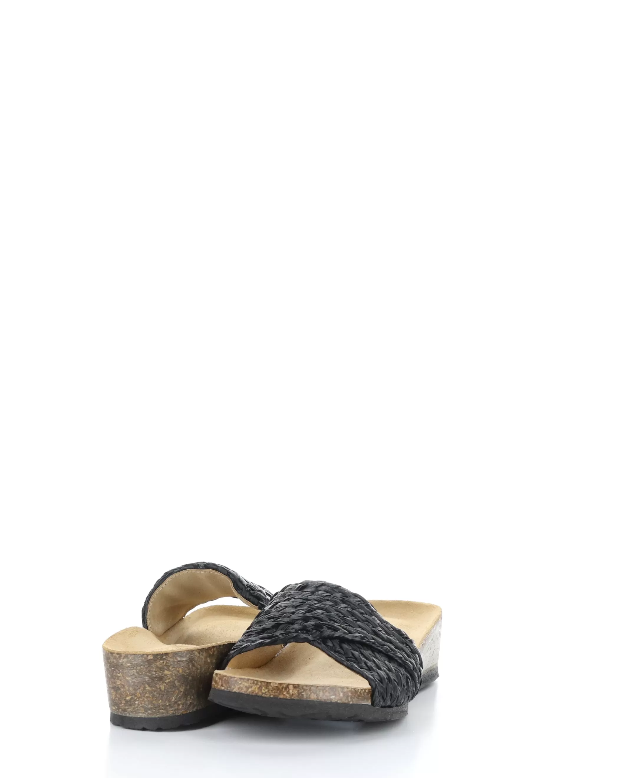 LUNI BLACK Slip-on Mules