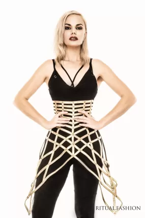 Lyran Cage Harness Bustle