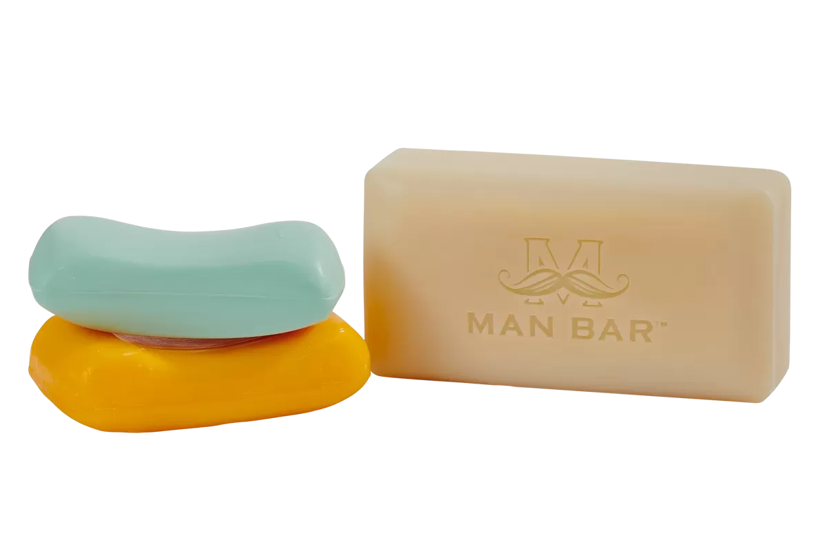 Man Bar Midnight Amber Hydrating Soap Bar - 10oz, Energizing Citrus with Sensual Amber