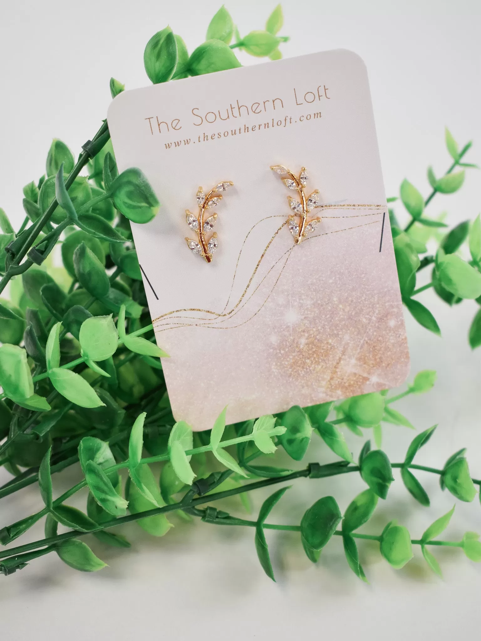 Marquise Leaf Earrings