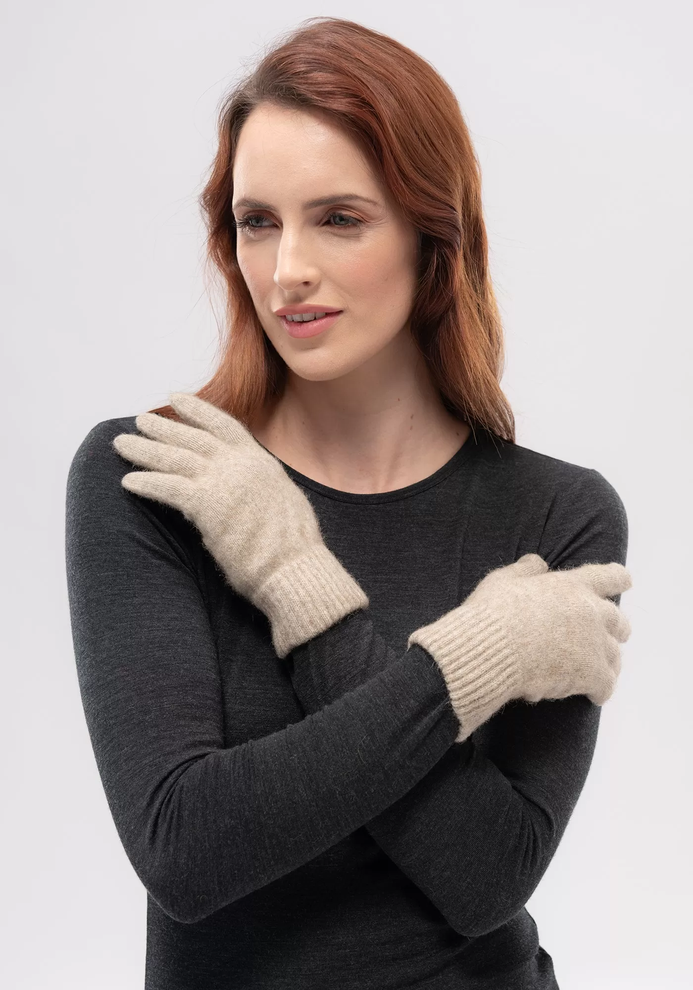 Merinomink Gloves - Merino Wool, Brushtail Possum Fibre, Silk Blend Gloves