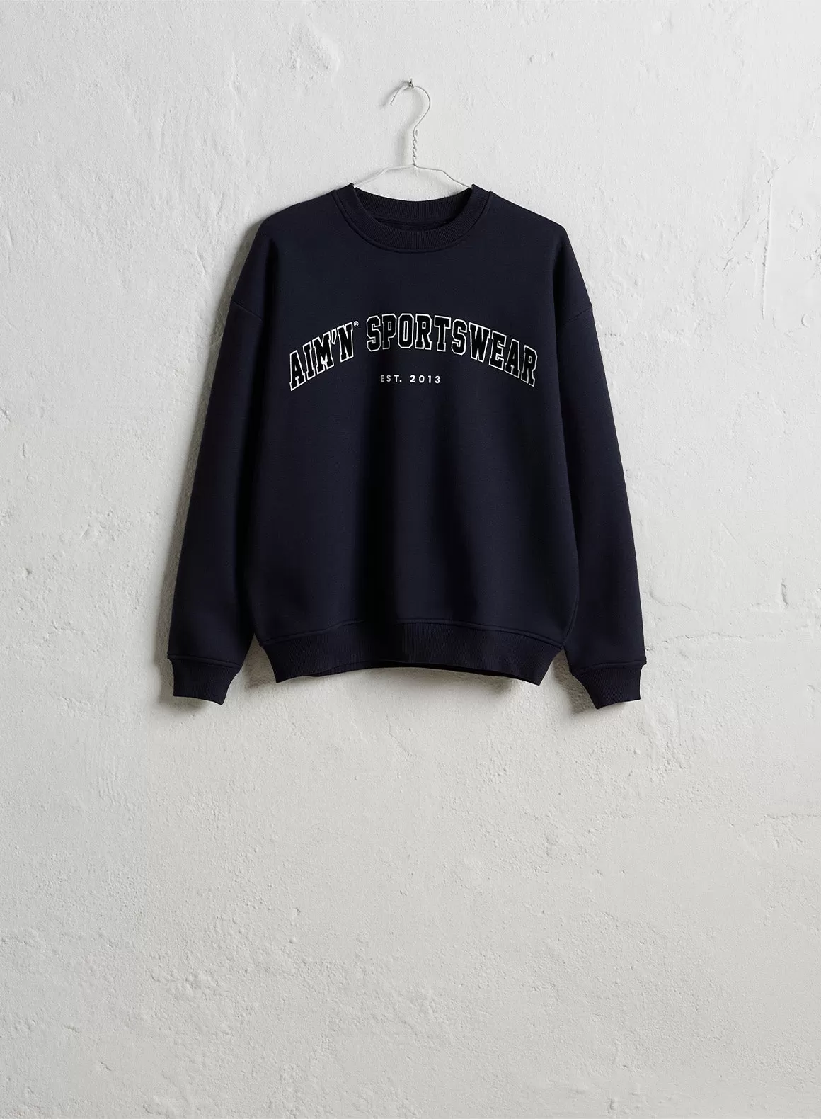 Navy Varsity Sweatshirt