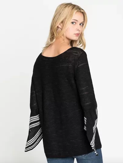 Nic   Zoe Traveling Stripe Top