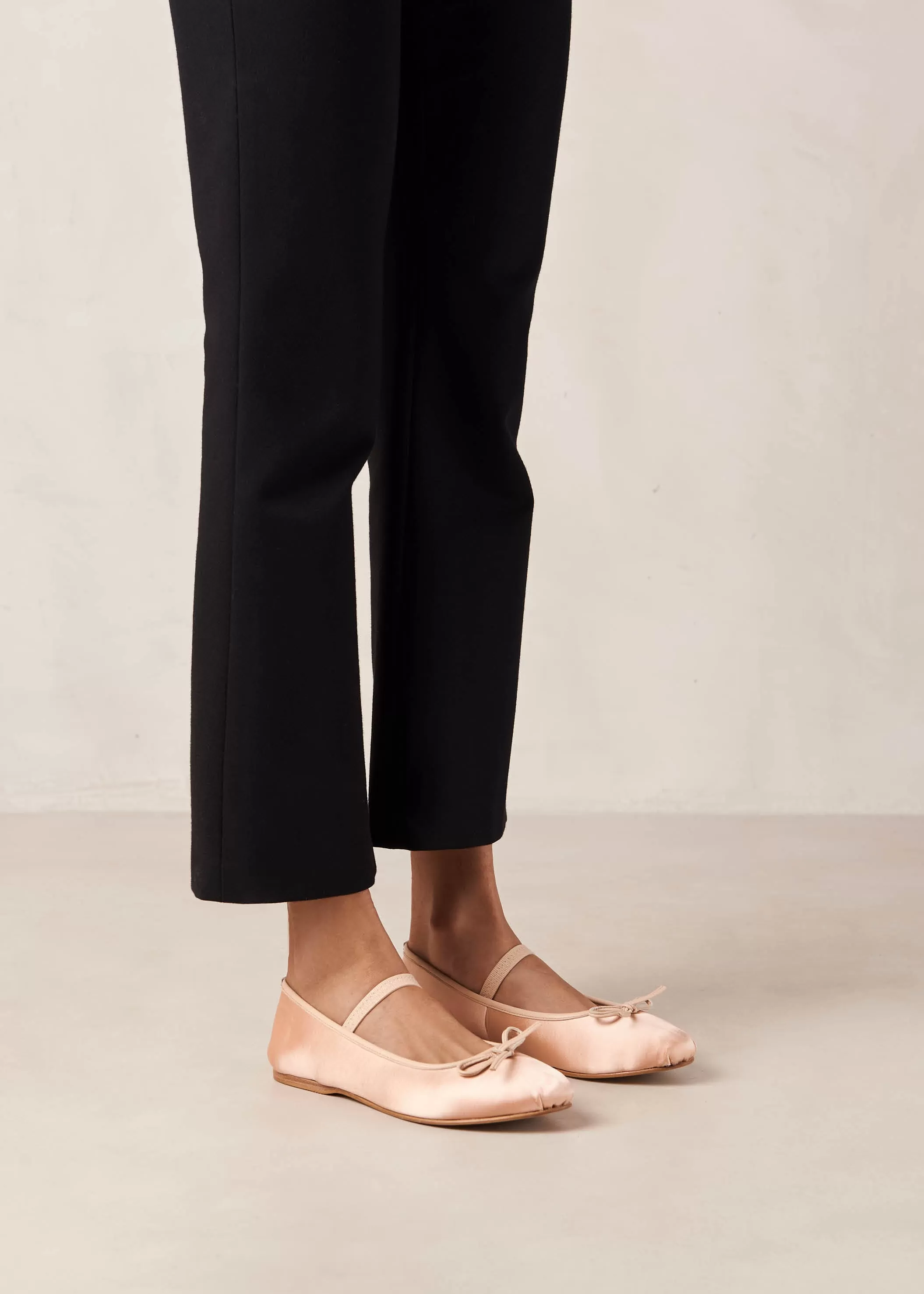 Odette Pale Pink Ballet Flats