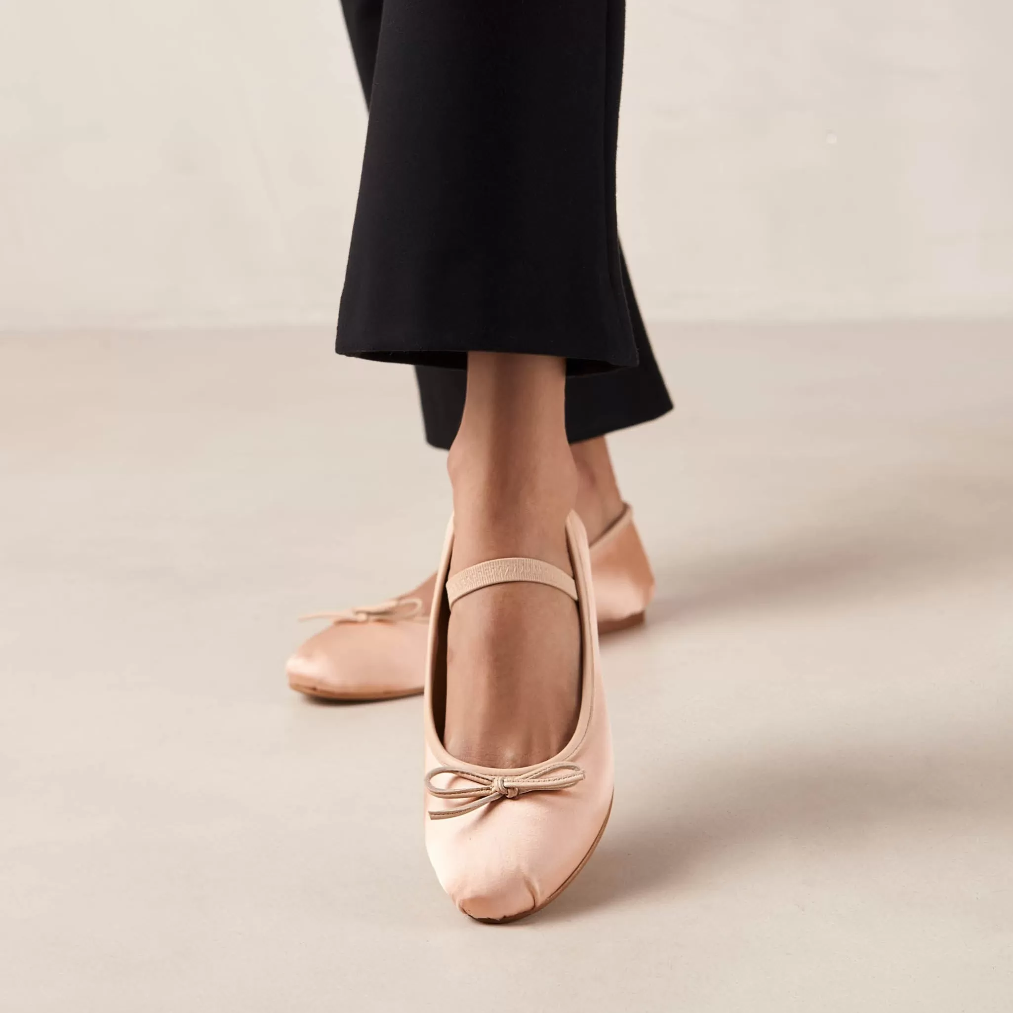 Odette Pale Pink Ballet Flats