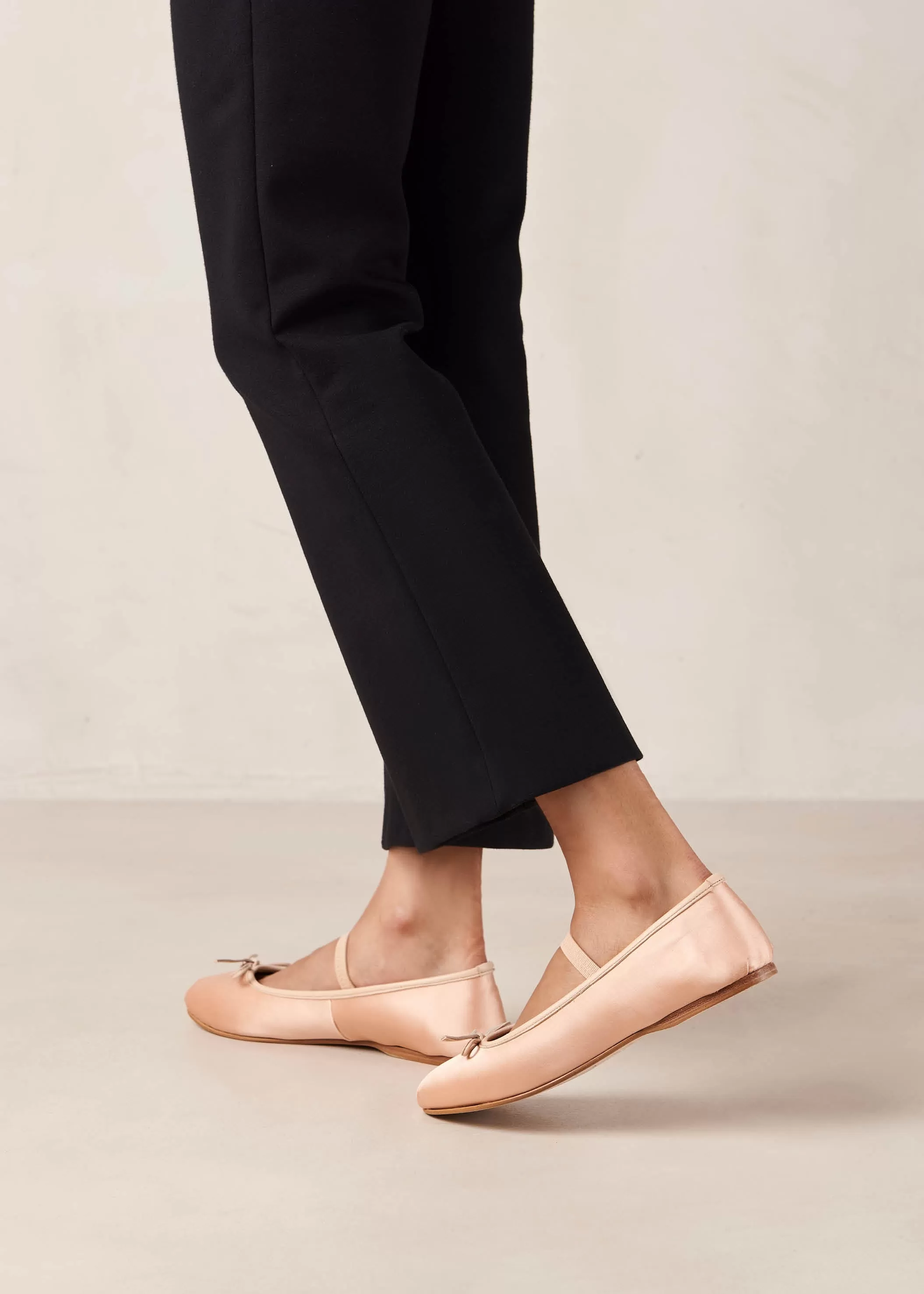 Odette Pale Pink Ballet Flats