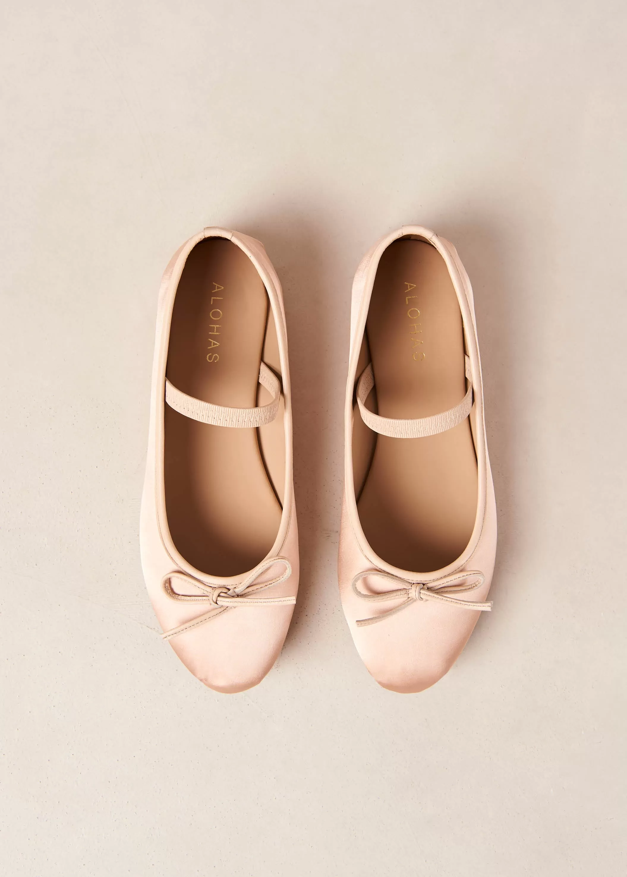 Odette Pale Pink Ballet Flats