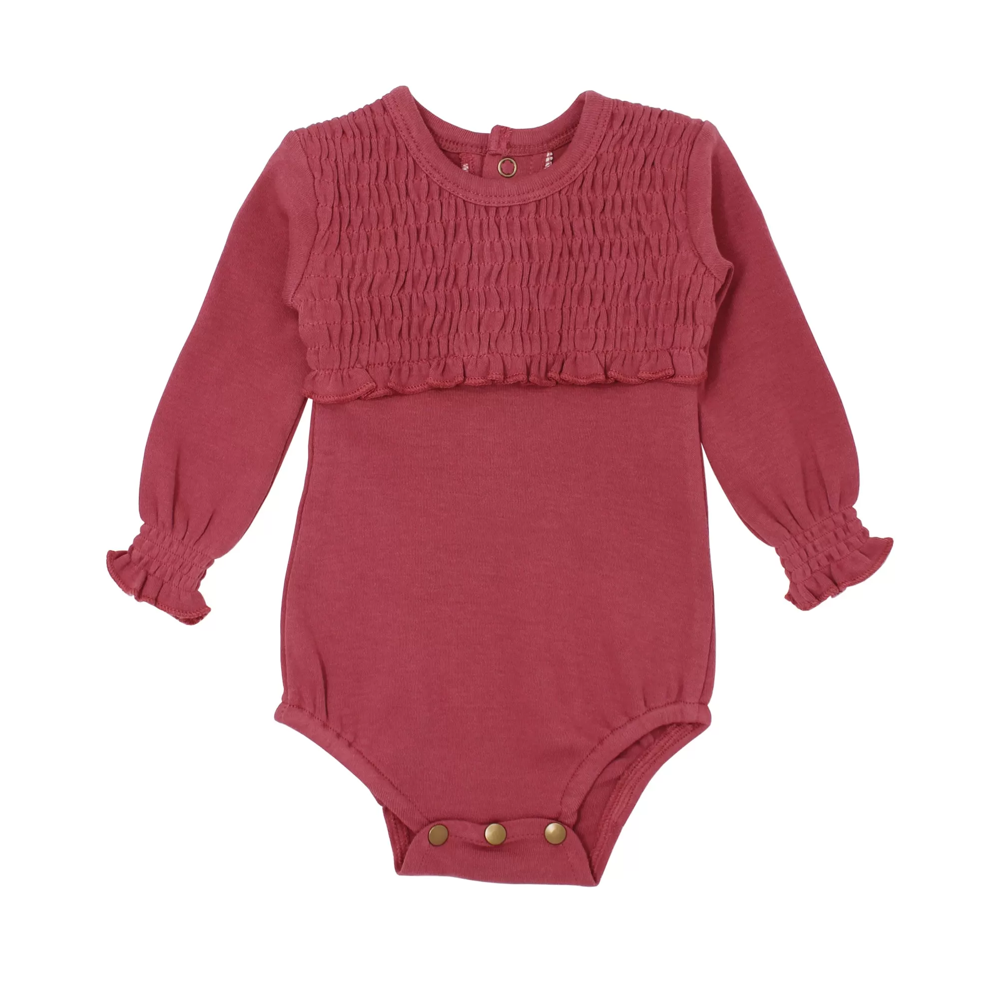 Organic Smocked Bodysuits