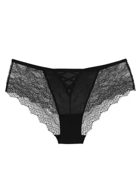 PAISLEY Plus Floral Lace Black Shorty