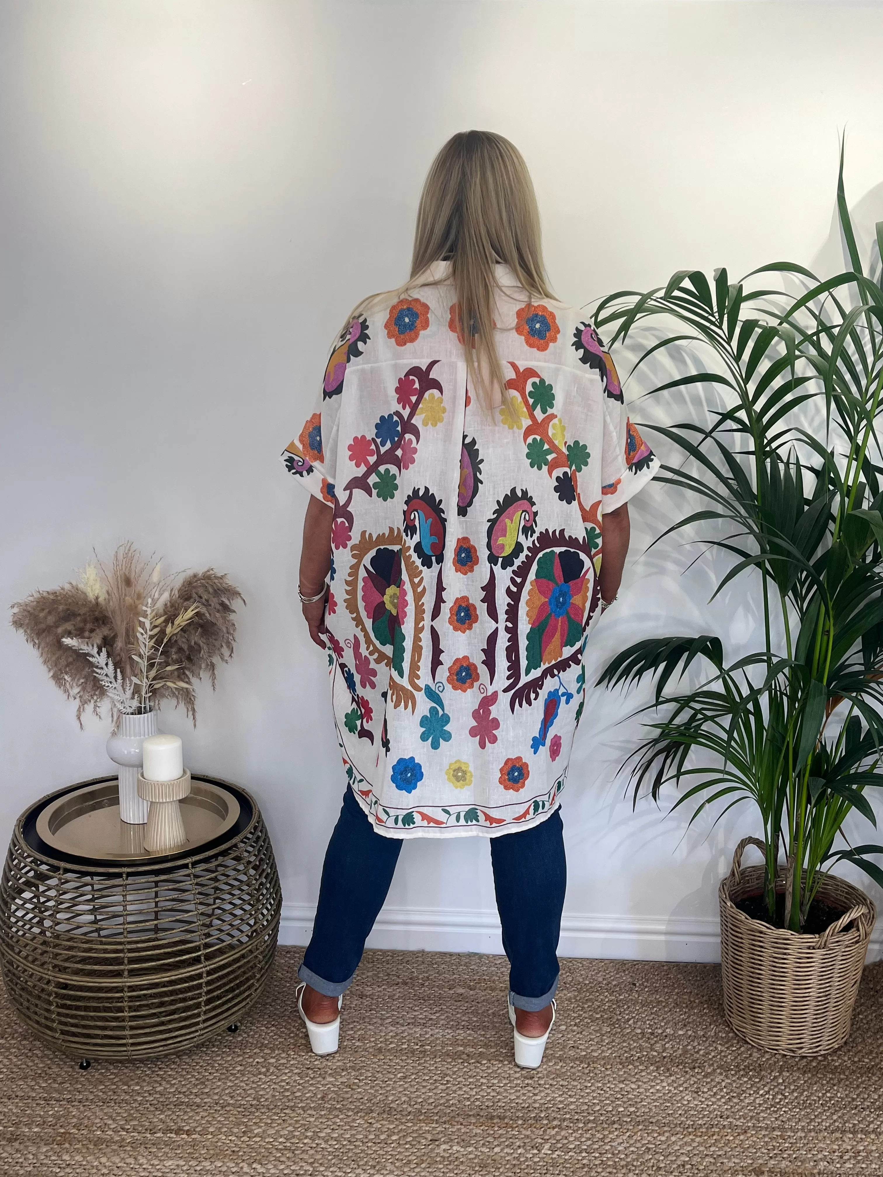 PALOMA Paisley Design Shirt