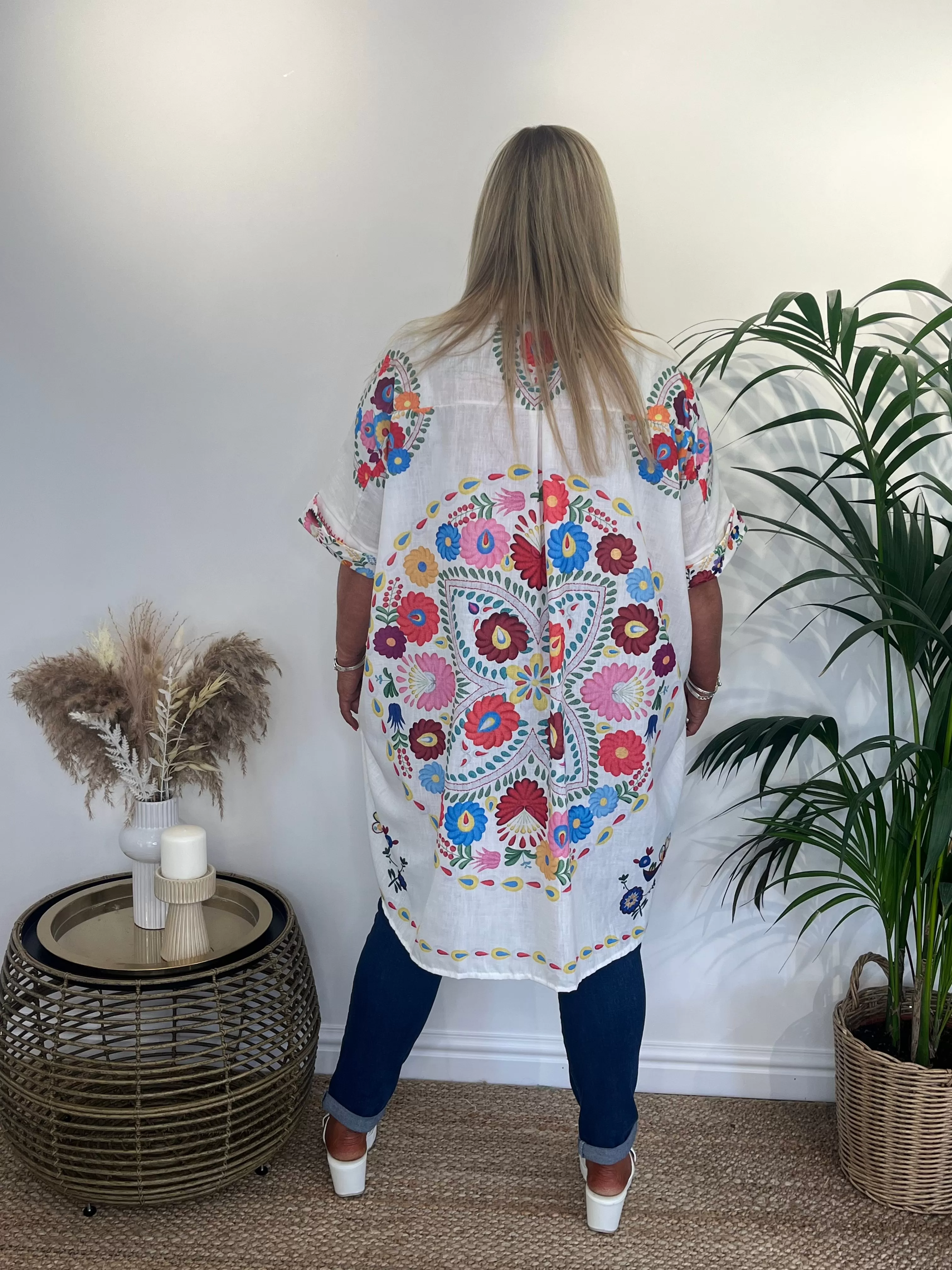 PALOMA Paisley Design Shirt