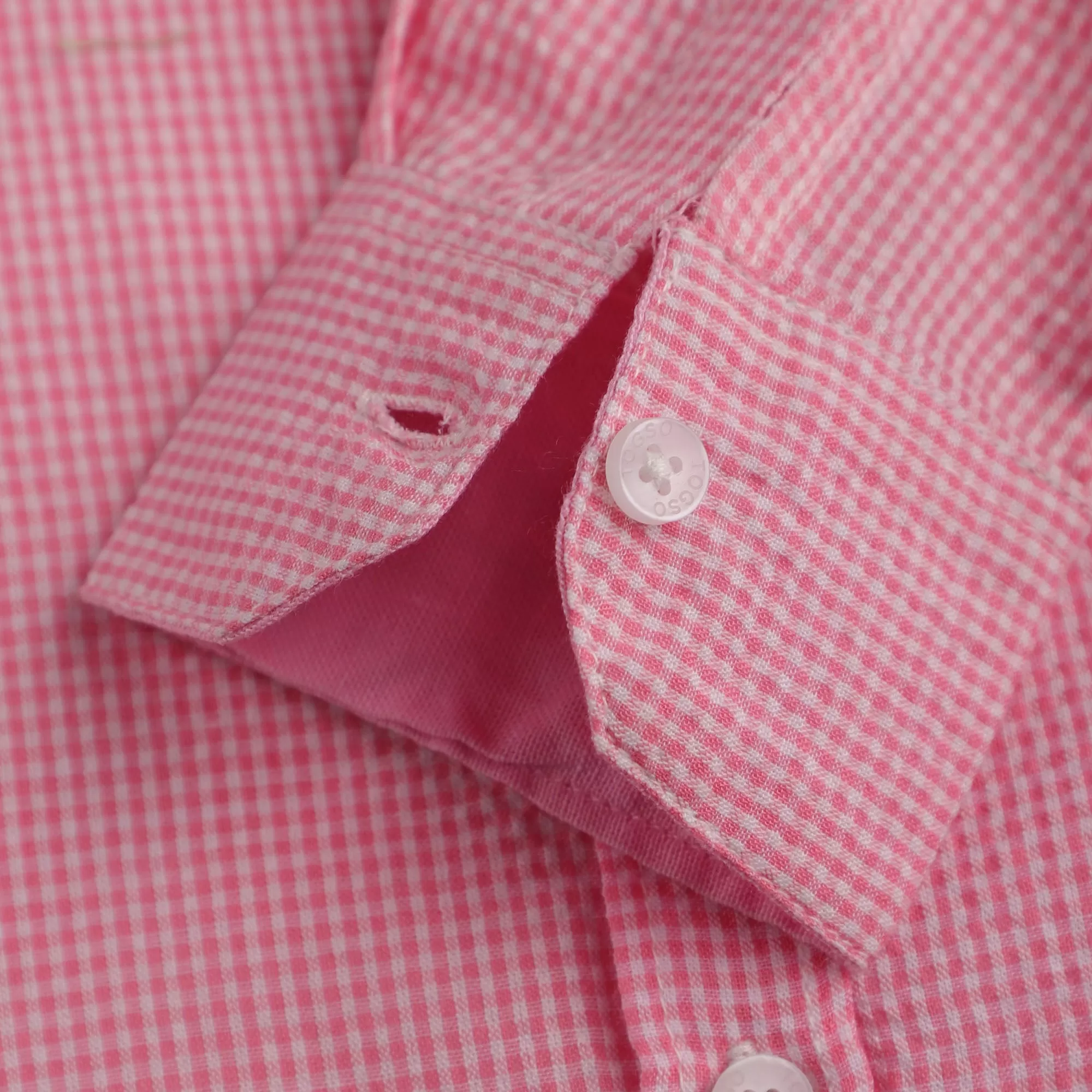 Pink & White Casual Shirt