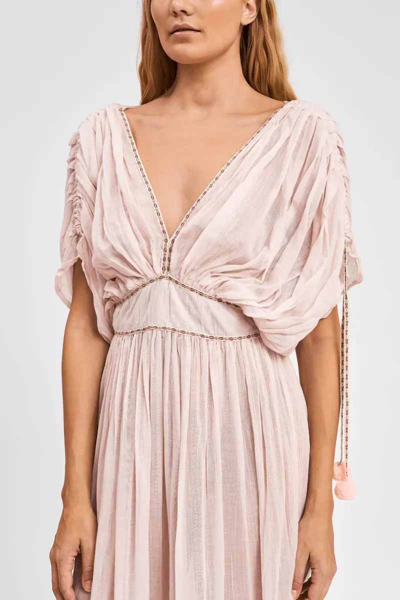 PITUSA Clara Dress | Pale Pink